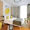 Ibis Styles Budapest City szálloda kétágyas szobája